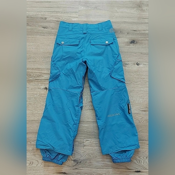 Sessions w/ RECCO Terrain Womens Light Blue Snowboard Ski Snow Pants XS - Picture 7 of 12